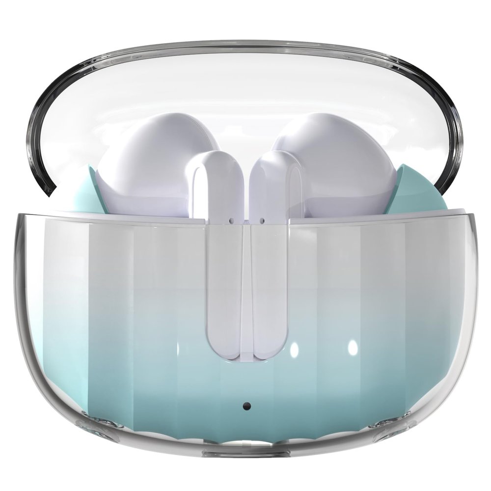 2024 New Version True Wireless Bluetooth Earbuds in-Ear Headphones Headset with Charging Case Compatible with Apple & Android, Dual Connect, Built-in Microphone, Stereo Sound - Model 5