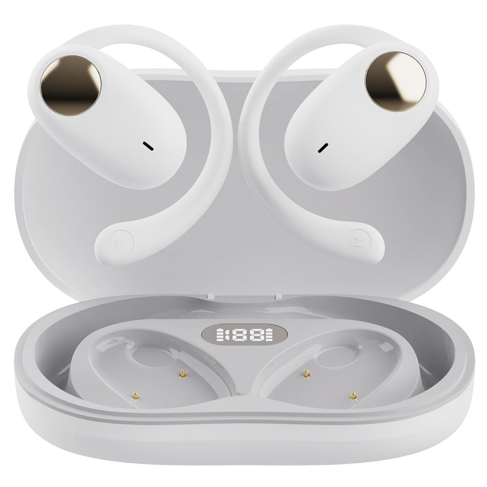 2024 New Version True Wireless Bluetooth Earbuds in-Ear Headphones Headset with Charging Case Compatible with Apple & Android, Dual Connect, Built-in Microphone, Stereo Sound - Model 11