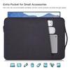 15.6-16.1 Inch Portable Monitor Sleeve Case for CAPERAVE KYY MNN VILVA InnoView ZSCMALLS QQH FANGOR HONGO CNBANAN ViewSonic, ASUS ZenScreen ACER Laptop External Display Travel Carrying Bag view 3