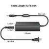 Onerbl Power Supply - 90 Watt 709986-001 for Hewlett Packard 240/242 / 248/250 / Envy 15-j000, 15t-j100, 15z-j000, 15z-j100, 17-j000, 17-j100, 17t-j000 by HP view 2