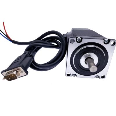 23 Closed-loop Stepper Motor Driver Servo Motor step motor 57HBS6401 132mm 3.0NM 1000ppr Hybrid closed loop step motor+line (Size : Motor and Line)