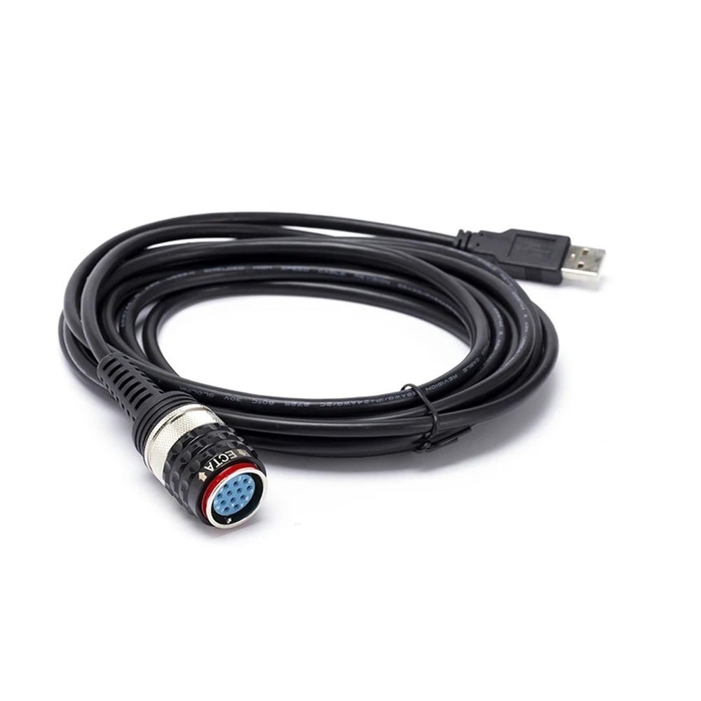 PriaRi OBD2 Main Diagnostic Cable Fit Compatible 88890304 Interface Main Test Cable Fit Compatible 88890304 OBD-II Cable (Color : USB Cable)
