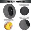 Adhiper Replacement Earpads for Anker Soundcore Life Q30 / Q35 Headphones,Durable Upgraded Linen Q30 Headphone Earpads, Q35 Replacement Earpads Cushions with Soft Memory Foam(Gray) view 3