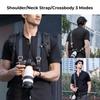 K&F CONCEPT 32mm Camera Neck Strap for Photographers Camera Strap Quick Release Clip Adjustable Sling Strap Compatible with Nikon Canon Sony Olympus DSLR Camera Green view 4
