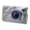 HD 4 Inch Dual Lens Image 1080P Hidden Wide Angle Driving Recorder Dash Cam Dual Lens Car DVR Camera Support Reversing view 1
