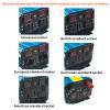 4000 Watt Pure Sine Wave Power Inverter Peak Power 8000W 12V 24V DC to 110V 220V 230V Converter for Family, RV, Off Grid Solar System, Car,12V to 110V view 3