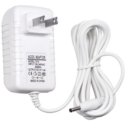 21W Power Adapter Charger for Echo (1st & 2nd Generation), Echo Show (1st Gen), Echo Plus (1st Gen), Fire TV (2nd Gen), Echo Look, Echo Link, 6.5 Feet Power Cord Replacement, White