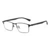 Cyxus Carbon Fiber 99% Blue Light Glasses Men Women, 23g Semi-rim Square Frame for Computer Gaming 8146 view 1