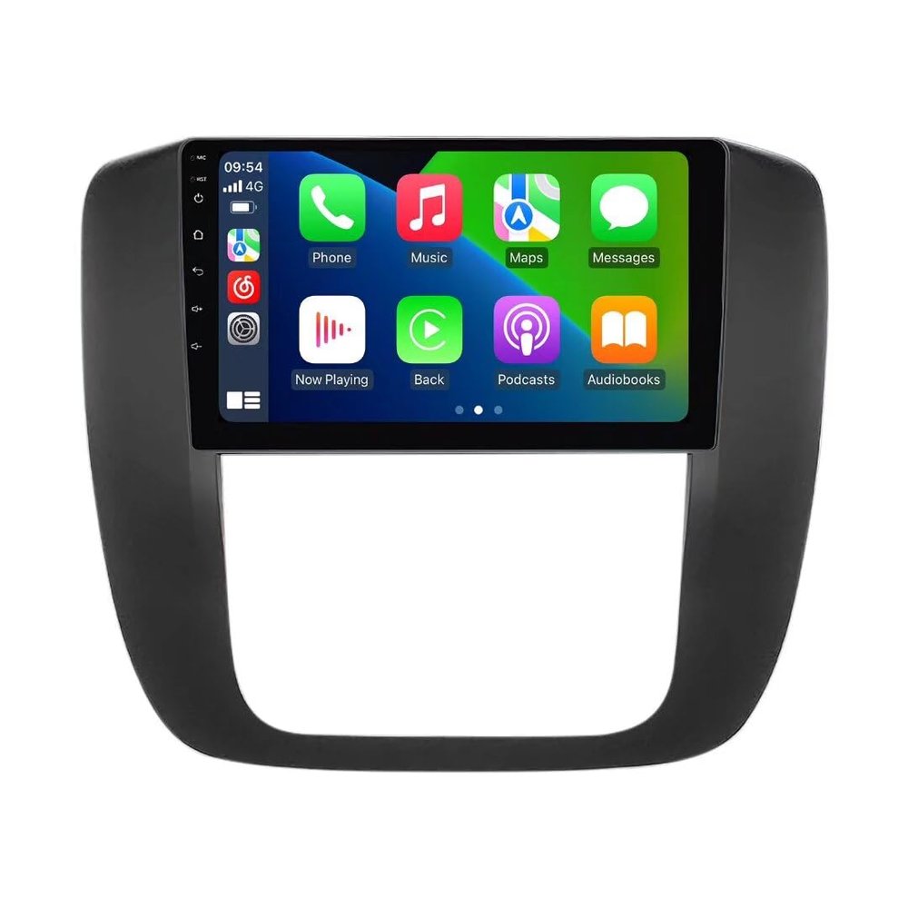 4+64GB 8-Core 9" Car Radio Stereo for GMC Yukon Chevrolet Chevy Silverado Tahoe Suburban 2007-2012 Dash Kit, Android 13 GPS Navigation Multimedia Player with Car-Play Android Auto