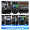 4+64GB 8-Core 9" Car Radio Stereo for GMC Yukon Chevrolet Chevy Silverado Tahoe Suburban 2007-2012 Dash Kit, Android 13 GPS Navigation Multimedia Player with Car-Play Android Auto view 2
