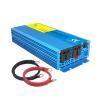 1500 Watt Pure Sine Wave Power Inverter DC 12V 24V to AC 110V 220V 230V Peak Power 3000W Car Inverter with LCD Display for Power Tools, Home, Vehicles,12v to 110v view 1