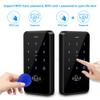 OBO HANDS Stand-Alone Waterproof Door Access Control System Kit with 180KG/350lbs Electric Magnetic Lock + Power Supply+Door Exit Button+10pcs Blue Keyfobs view 3