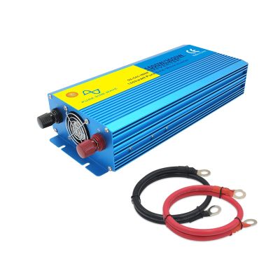 1500W Pure Sine Wave Power Inverter 12V 24V DC to AC 110V 220V 230V Peak Power 3000W,LED Display,Car Inverter for Truck, RV, Car, Solar System,24v to 220v