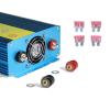 1500W Pure Sine Wave Power Inverter 12V 24V DC to AC 110V 220V 230V Peak Power 3000W,LED Display,Car Inverter for Truck, RV, Car, Solar System,24v to 220v view 4