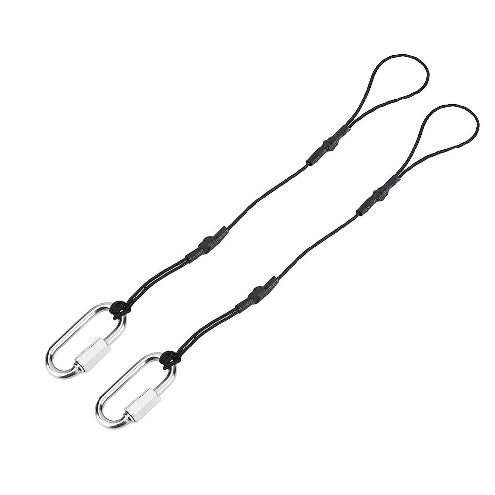 Pilipane for Long-Lasting Camera Safety Strap Tether, Camera Tether Safety Strap, Camera Lanyard with Metal Clip Hooks Universal for DSLR & Mirrorless Cameras