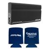 Alpine SS-SB Shallow 12" Subwoofer and KTA-200M Amp Bundle with Bass Knob view 2