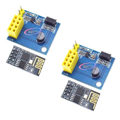 YOURRYONG ESP8266 Temperature Sensor Adapter Board Module (2pcs Board with 01S)