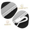 MAGICLULU 25pcs Adjustable Plastic Curtain Hooks Drapery Hanging Clips for Window Door Shower Curtains Home Curtain Accessories for Easy Installation view 3