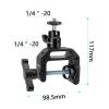 CAMVATE Heavy-duty C Clamp + Universal C-Clamp + Camera Clamp Mount view 3