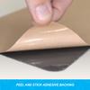 Orthodek Anti Slip Stair Treads, Pre Cut (2" x 12") 5 Pack, Non-Skid High Traction Safety Step Grips with Marine Grade Peel and Stick Adhesive Back view 3
