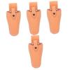 DOITOOL 4pcs Cattlehide Scissor Cover Pliers Carrier Garden Shears Pruning Grafting Tool Multifunctional Hair Scissor Protective Cover view 1