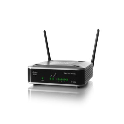 Cisco-Linksys RV120W Wireless-N VPN Firewall Router 4-Port Switch 802.11b/g/n (Renewed), Black