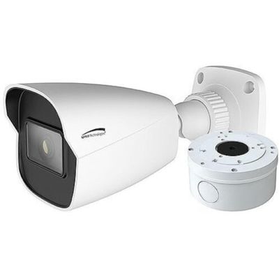 Speco O2VB1N 2MP IR Bullet IP Camera with Junction Box, 2.8mm Fixed Lens, White