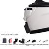 Saurka Customized Motorcycle Helmet Chin Mount Kits for GoPro with Adhesive Pads and Adjustable Arm for OGK AEROBLADEV view 3