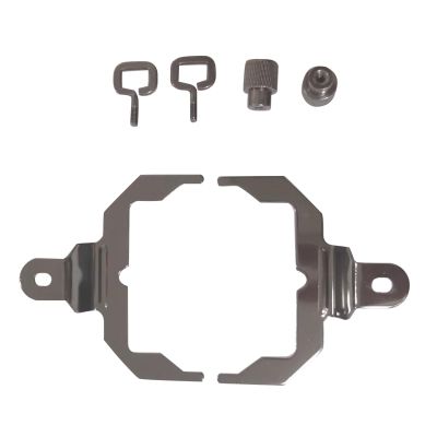 NATEFEMIN CPU Cooling Radiator Fitting Mounting Bracket, Fan CPU Fan Radiator Mounting Kit for Corsair iCUE H100i H115i H150i Elite Capellix