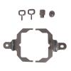 NATEFEMIN CPU Cooling Radiator Fitting Mounting Bracket, Fan CPU Fan Radiator Mounting Kit for Corsair iCUE H100i H115i H150i Elite Capellix view 1