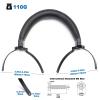 Voarmaks Genuine Leather Full Metal Headband Compatible with Beyerdynamic DT700 DT770 DT880 DT900 DT990 DT1990 DT1770 DT860 T5 Amiron Headphone Replacement Head Band Repair view 2