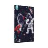 Tewujay Decorative Light Switch Covers 1 Gang Cartoon Astronauts Galaxy Planets No Device Wall Plate Blank Switchplate Electrical Faceplate for Farmhouse Home Decor view 2