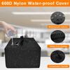 NUENSS-ROR Printer Dust Cover, Antistatic Water-Proof Protective Cover Heavy Duty Nylon Case for HP Color LaserJet Printer Pro MFP M177fw/M182nw/M281fdw/4301fdw/M283fdw(19.3''D x 18.9''W x 13.8''H) view 4