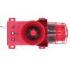 Industrial Siren, 130dB LED Strobe Horn Alarm, High Brightness, Long Distance 60W for Construction Site (DC24V) view 1