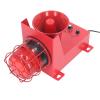 Industrial Siren, 130dB LED Strobe Horn Alarm, High Brightness, Long Distance 60W for Construction Site (DC24V) view 4