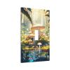 Tewujay Decorative Light Switch Covers 1 Toggle Cartoon Mushroom Fairy Forest Single Toggle Wall Plate Decorative Switchcover Electrical Switchplate view 2