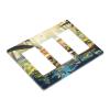 Tewujay Decorative Covers Wall Plate Cartoon Mushroom Fairy Forest 3 Gang Rocker Triple Outlet Wall Plate Switchplate Cover Faceplate Gfci Light Switch Covers for Farmhouse Home Decor view 3