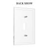 Tewujay Decorative Light Switch Covers 1 Toggle Mist Fairy Forest Deers Single Toggle Wall Plate Decorative Switchcover Electrical Switchplate for Farmhouse Decor view 4