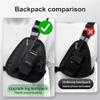 LSENG Radio Chest Harness Universal Hands- Front Pack Pouch Two-Way Radio Holster for Walkie Talkie Motorola Baofeng Radio Holster 5Pack view 3