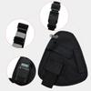 LSENG Radio Chest Harness Universal Hands- Front Pack Pouch Two-Way Radio Holster for Walkie Talkie Motorola Baofeng Radio Holster 5Pack view 4