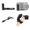 JJC Metal Hand Grip Secure Handle Bracket & Hand Strap for Leica Q3 Camera view 1