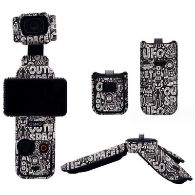 Coyktonty Osmo Pocket 3 Sticker,Protective Film Set for DJI Pocket 3,Waterproof, dustproof, Scratch-Resistant (Style Color-5)