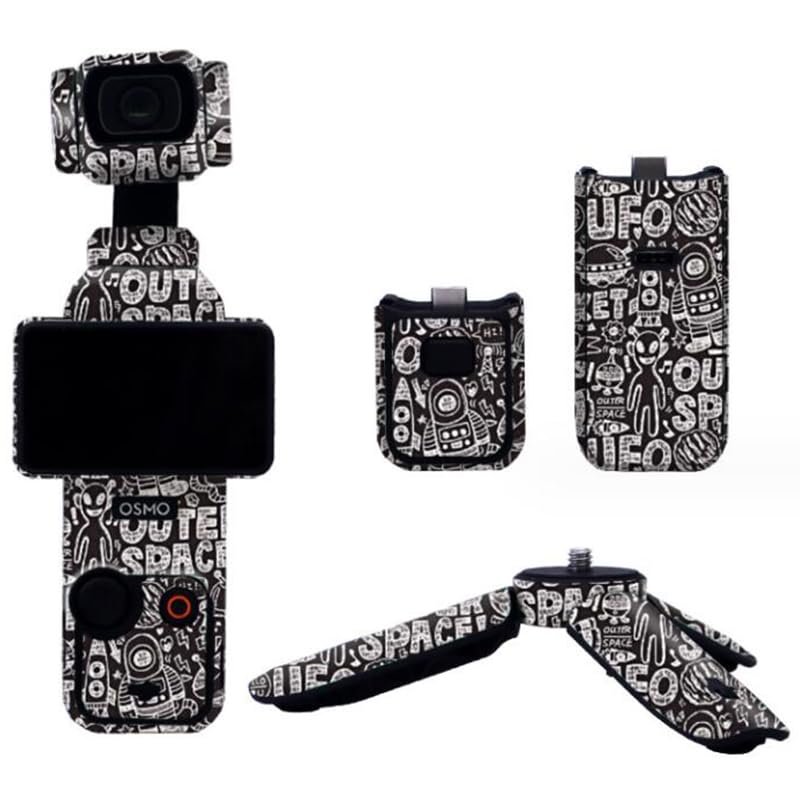 Coyktonty Osmo Pocket 3 Sticker,Protective Film Set for DJI Pocket 3,Waterproof, dustproof, Scratch-Resistant (Style Color-5)