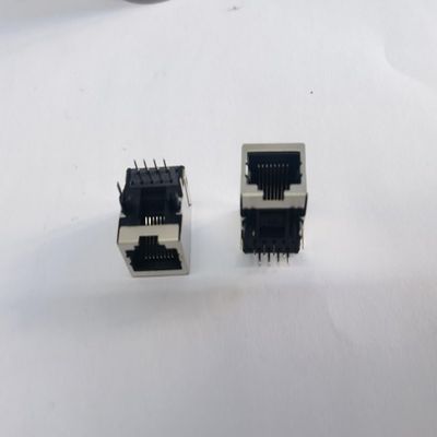 20pcs RJ45 Shielded Shielding Network PCB Jack 8P8C Crystal Female Socket 90 Degree LAN Connector 8 pins in Stock 21MM s275 (Back 2feet)