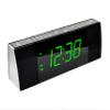 iTOMA Bedside Alarm Clock Radio with Bluetooth Speaker, Dimmable Jade Green LED Display, FM Radio with Sleep Timer, Dual Alarm with ON/Off Push-Button, Snooze, 12/24H CKS503U view 1