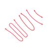 Artibetter 12pcs Red Zip Ties Repeatable Silicone Belt Silicone Fastening Belt Reusable Ties Bundling Fastening Cable Strapping view 1