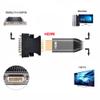 NFHK LFH DMS-59pin Male to HDMI 1.4 19Pin Female Extension Adapter for PC Graphics Card view 2