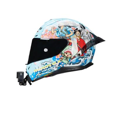 Saurka Customized Motorcycle Helmet Chin Mount Kits for GoPro with Adhesive Pads and Adjustable Arm for MOTORAX R50/R50S