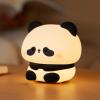 VTIGER Panda Night Light, LED Squishy Cute Lamp, Night Light for Kids, Silicone Panda Light, Dimmable Girls Baby Bedroom Nightlight, Rechargeable Touch Lamp for Breastfeeding Nursery Decor (TT) view 1