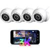 5MP 3K Security Cameras Outdoor Indoor Wired,IP65, Starlight Sensor & 100 Ft Night Vision,Motion/Person Detection,2-Way Audio/Spotlight,US Cloud,Compatible with Alexa,iOS & Android & Web Access view 1